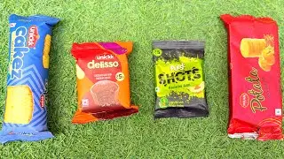 How to unpacking chocolate 🍫 asmr/ satisfied colourful rainbow eating chocolate video lollipops 