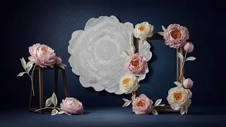 DIY Paper Peony Wall Hanging | Budget Blooms for Your Room 2025