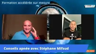Réussir l'apnée N2-3-4 avec Stéphane Mifsud, recordman, en Live (Replay) ! #apnee