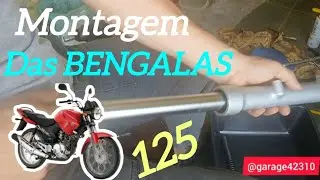 Montagem Das BENGALAS Da FACTOR 125, V&aacute;rias Dicas,  Posi&ccedil;&atilde;o Da MOLA | EP-208