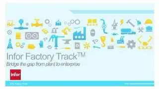 Infor Factory Track Overview