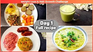 Beginner Weight Loss Diet 🔥 1200 Calories | High Protein Meals