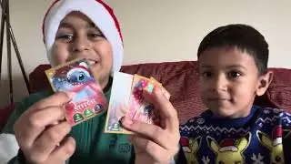 Opening Christmas party 2025 trading cards (this was a mistake) 
