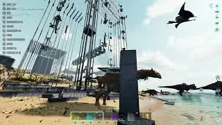 Ark Ascended Official PvP | Average Day For The Best Console Tribe