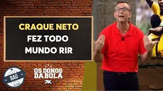 Craque Neto faz todo mundo cair na gargalhada | Baú do Neto
