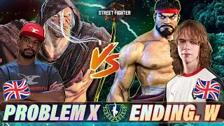 SF6 🔥 PROBLEM X &diams; M.BISON   Vs   ENDING WALKER &diams; RYU 🔥 Top High Level Matches