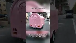 You'll definitely love this pink food trailer!  #foodtruck #automobile