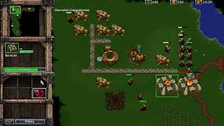 Warcraft 1 Remastered - Orc - 3: Grand Hamlet (Insane mod)