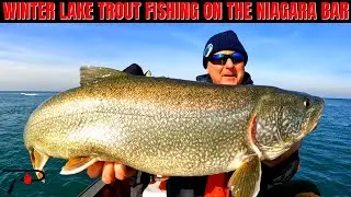 Winter Lake Trout Fishing on the Niagara Bar