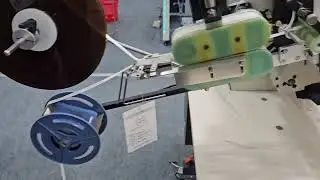 Elastic ribbon attaching by Bemis adhesive ( CWS, Bonding, Sewfree applications)
