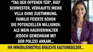 Der Makler meiner Schwester zeigte plötzlich mein Haus… bis mein Hausverwalter ihren Plan entlarvte.