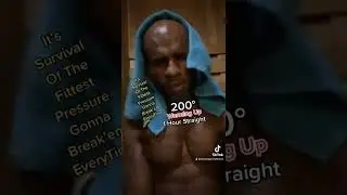 200&deg; Sauna #ExtremeHeat Training 🦍 Catch Up Demons 🐐