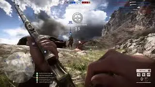 Epic Headshot NoScope Plane Driver BATTLEFIELD 1