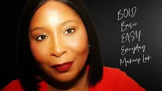 Bold Basic Everyday Makeup Look / Inspired by Maya Galore