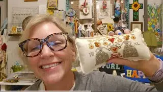 Flosstube #51 STITCHCON24 OR Bust! then on to Maine for 2 weeks !