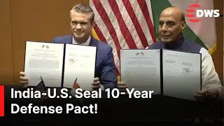 HISTORIC MOVE: India&ndash;U.S. 10-Year Defense Pact Signed | Hegseth & Rajnath Meet at ASEAN Summit| AC1Z
