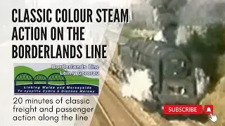 Steam on the Borderlands Line 9F Summers Shotton Steel Iron Ore, GWR Pannier Tank and more traction
