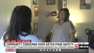 Community expresses concerns over safety of Gates Pass Road