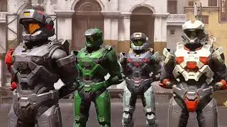 Halo Infinite Multilayer Intro animation (Tech Preview)