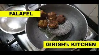 Falafel | Middle eastern delicacy | Fried chickpea snack #girishkitchen #falafel #tamil recipe