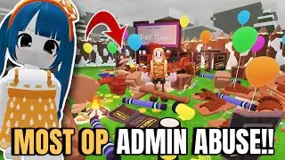 THIS IS THE MOST OP ADMIN ABUSE in 99 NIGHTS IN THE FOREST (Roblox)