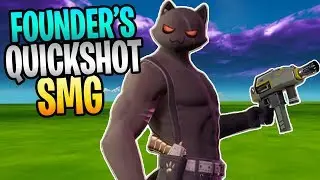 FORTNITE - Maxed Founder's Quickshot SMG With New 6th Perk Save The World Gameplay