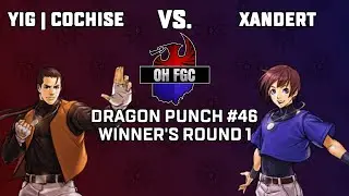YIG | Cochise vs. XanderT - DPO #46 | KOF '02 UM Winner's Round 1