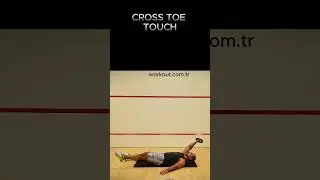 CROSS TOE TOUCH  #challenge #crossfitchallenge #motivation #crossfit #sports #crossfitworkout