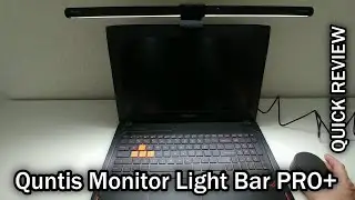 Обзор Quntis Monitor Light Bar PRO+ с пультом дистанционного управления для изогнутых/плоских мониторов МОДЕЛЬ PHX003D-L 5 Вт