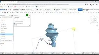Variable section sweep in Onshape
