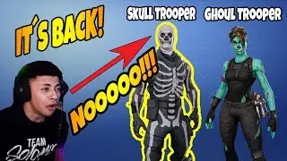 MYTH AND STREAMERS REACT TO THE SKULL TROOPER SKIN COMING BACK!