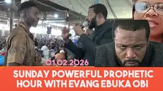 Sunday powerful prophetic hour with Evang Ebuka Obi#zionprayermovementoutreachlive 