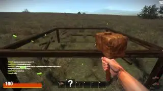 RUST - новое строительство фундамента