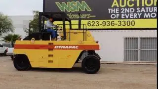 2006 Dynapac CP271 27,000 9 Wheel Asphalt Roller w/Water Spray at Public Auction