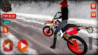 Snow Mountain Bike Racing 2021 - Android Gameplay [HD]