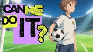 Do you think he can become a professional soccer player? #soccer #kids