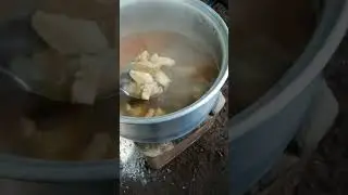 simple soup with shot whiskey 🥃🥃🇵🇭
