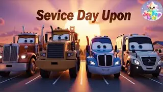 JoyPop Kids &ndash; Construction Vehicle// Kids​ Truck​ Cartoon// Digger Mixer Truck