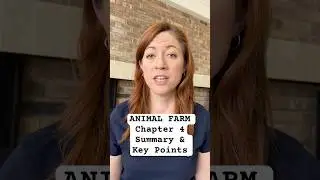 ANIMAL FARM Chapter 4 Summary & Key Points