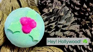 Lush Thailand : Hey! Hollywood! ☘️ Bath Bomb (Christmas 2021) | Demo