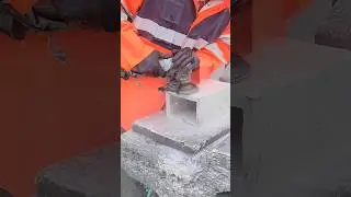 Casting and Packaging marbled concrete pedestals. #concretedesign #concreteproject #concretemaker