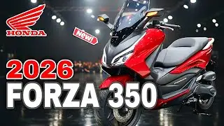 🚨Представлена ​​ли Honda Forza 350 2026 года? — Полный обзор и первый взгляд!