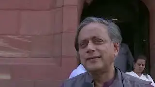 'Let's hope that the new building has better facilities ' Congress MP Shashi Tharoor