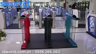 Cửa ph&acirc;n l&agrave;n đi bộ swing barrier R3013