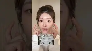 This is why your eyeliner looks weird!! Three tips that all Korean girls do🩷#shorts