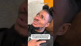 WHEN YOU FORGOT YOU MARRIED HER FOR MONEY #lol