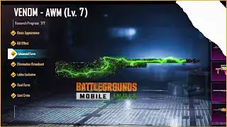 Next upgradable gun in Bgmi🥵 | Venom Awm is coming 🔥