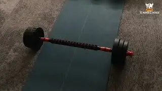 Viking Sports verstelbare halterset 20 kg &ndash; Dumbbell en barbell in &eacute;&eacute;n | Perfect voor thuisfitness!