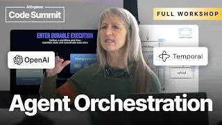 OpenAI + @Temporalio : Building Durable, Production Ready Agents - Cornelia Davis, Temporal