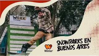 Snowparks en Buenos Aires, rampas sin nieve
